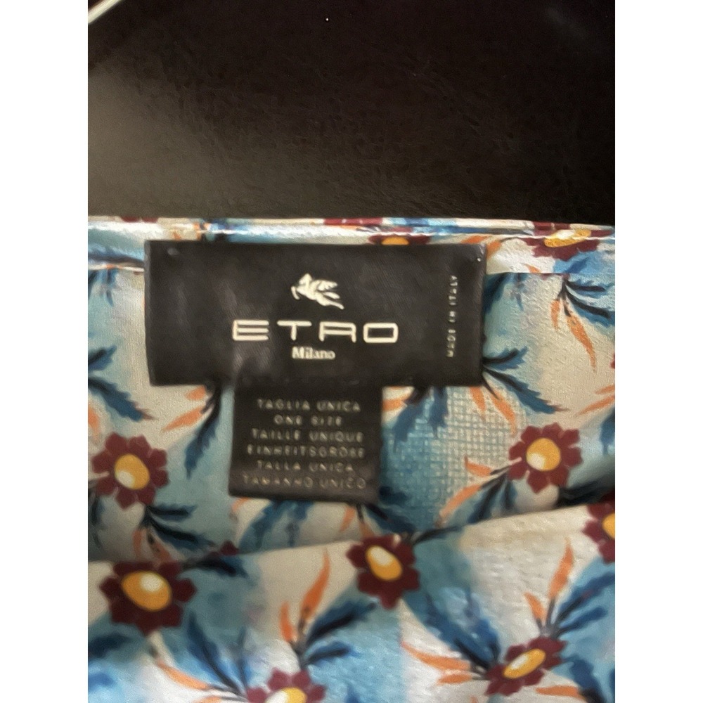 Etro Milano silk cape/poncho one size - Picture 6 of 6